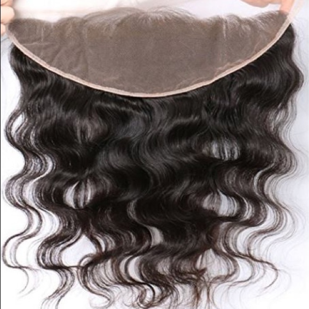 13x4 Peruvian Lace Frontal - Natural hair Color